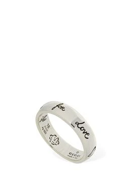 Gucci | "blind For Love" Band Ring,商家LUISAVIAROMA,价格¥2166