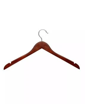 Honey Can Do | Cherry Wooden Shirt Hangers, Set of 20,商家Macy's,价格¥255