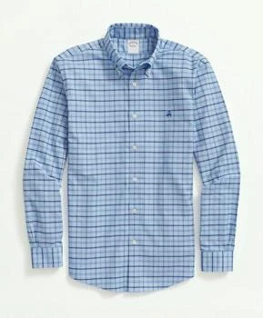 Brooks Brothers | Stretch Non-Iron Oxford Button-Down Collar, Check Sport Shirt 4.6折