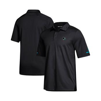 Adidas | Men's Gray San Jose Sharks Game Day climalite Polo Shirt商品图片,独家减免邮费