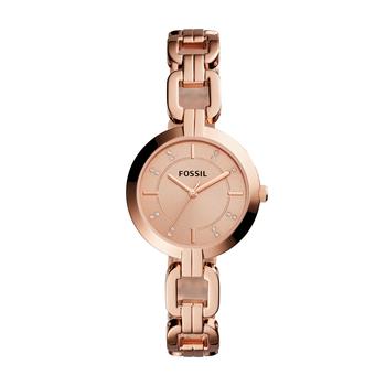 product Fossil Women's Kerrigan Three-Hand, Rose Gold-Tone Stainless Steel Watch image
