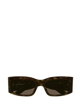 推荐Balenciaga Eyewear Rectangular Frame Sunglasses商品
