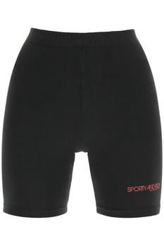 Sporty & Rich | 'DISCO' CYCLING SHORTS商品图片,7折×额外8.5折, 额外八五折