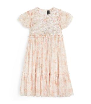 商品Needle & Thread | Embellished Vintage Ditsy Dress (4-10 Years),商家Harrods,价格¥1736图片
