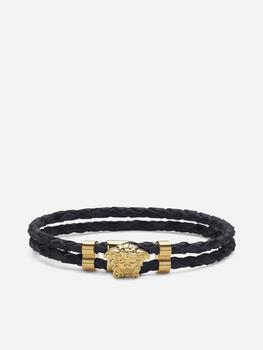 推荐Medusa leather bracelet商品