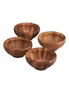 Nambe | Yaro Salad Bowls, Set of 4,商家Neiman Marcus,价格¥706