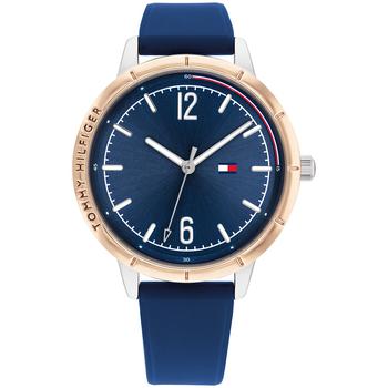 tommy hilfiger手表, Tommy Hilfiger | Women's Blue Silicone Strap Watch 38mm商品图片 8折×额外8.5折, 额外八五折