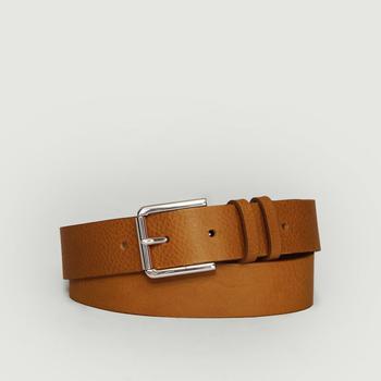 推荐Vegetable-tanned leather belt Camel L'Exception Paris商品
