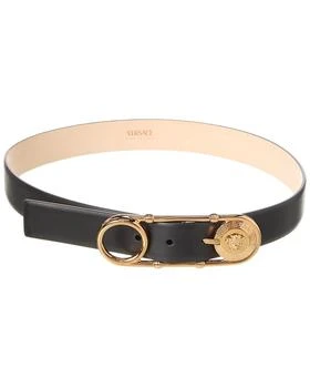 Versace | Versace Safety Pin Leather Belt,商家Premium Outlets,价格¥2622