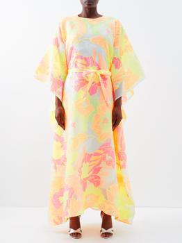 商品Taller Marmo | Flower Power devoré kaftan gown,商家MATCHES,价格¥7634图片