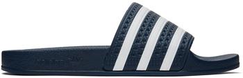 阿迪达斯拖鞋经典款, Adidas | Navy & White Adilette Slides商品图片 额外8.5折, 额外八五折