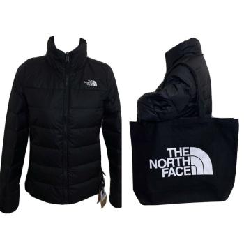 推荐THE NORTH FACE 女士黑色尼龙羽绒服 NF0A55XBJK3-BLACK商品