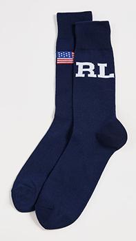 推荐Rl/Flag 2 双装袜子商品