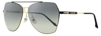 Longines | Longines Women's Navigator Sunglasses LG0020H 32C Gold/Black 60mm 2.3折