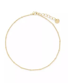 brook & york | 14K Gold Plated Madeline Anklet,商家Macy's,价格¥348