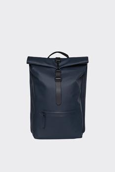 RAINS | Rains Rolltop Rucksack - Navy商品图片,满$175享8.9折, 满折