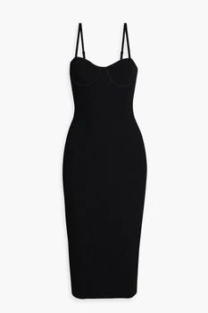 Helmut Lang | Ribbed-knit midi dress 4.5折起