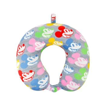 Ful | Disney Mickey Mouse Travel Neck Pillow with Memory Foam for Airplane, Car and Office Comfortable and Breathable, Multi,商家Premium Outlets,价格¥148
