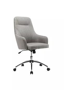 商品Techni Office Solutions | 3.25' Gray and Black Comfy Height Adjustable Rolling Office Desk Chair with Wheels,商家Belk,价格¥2436图片