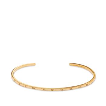 马丁·马吉拉是什么牌子, MAISON MARGIELA | Maison Margiela Fine Branded Cuff Bangle商品图片 6.1折