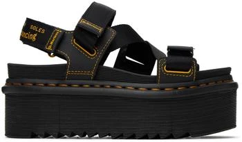 Dr. Martens | Black Kimber Sandals 4.9折