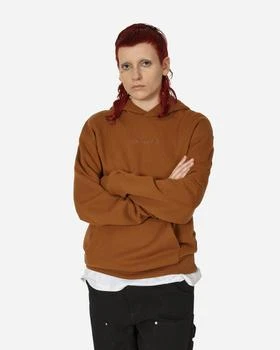 推荐Wordmark Fleece Hooded Sweatshirt Light British Tan商品
