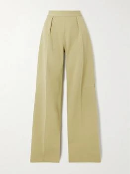 Jil Sander | 褶裥针织直筒裤  - FR40,商家NET-A-PORTER,价格¥21290