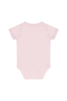 essentials短袖, Larkwood | Larkwood Baby Boys/Girls Essential Short Sleeve Bodysuit (Pale Pink)商品图片 9.6折