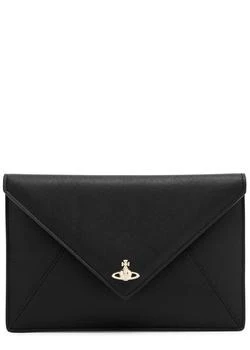 Vivienne Westwood | Envelope leather clutch 独家减免邮费