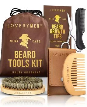 Lovery | 6-Pc. LoveryMen Beard Tools Grooming Gift Set,商家Macy's,价格¥207