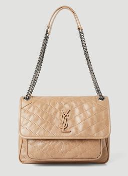 ysl包评价, Yves Saint Laurent | Niki Medium Shoulder Bag in Beige商品图片 