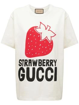 Gucci | Cotton Jersey Printed T-shirt 