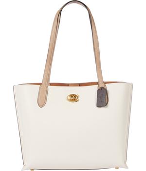 coach托特包, Coach | Color-Block Leather Willow Tote商品图片 