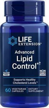 推荐Life Extension Advanced Lipid Control* (60 Vegetarian Capsules)商品
