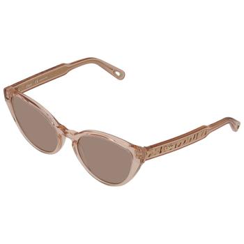 product Chloe Brown Cat Eye Ladies Sunglasses CE757S 626 55 image