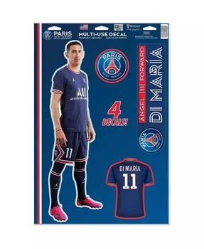 Wincraft | Angel Di Maria Paris Saint-Germain 11'' x 17'' Multi-Use Player Decal Sheet,商家Macy's,价格¥90