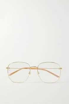 推荐六边形框金色光学眼镜商品