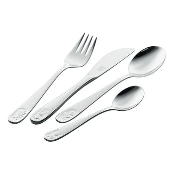 ZWILLING | TWIN Kids Bino 4-pc 18/10 Stainless Steel Flatware Set,商家Premium Outlets,价格¥201