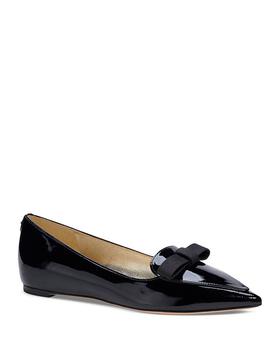 kate spade鞋, Kate Spade | Women's Poppy Bow Flats商品图片 满$150享8.5折, 满折