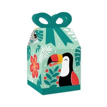Big Dot of Happiness | Calling All Toucans - Square Favor Gift Boxes - Tropical Bird Baby Shower or Birthday Party Bow Boxes - Set of 12,商家Macy's,价格¥126