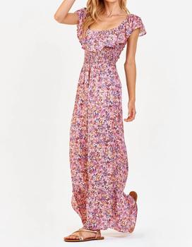 商品Dear John Denim | Elisa Smocked Bodice Dress In Vintage Wall Paper,商家Premium Outlets,价格¥633图片