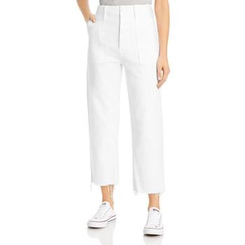 MOTHER | Mother Womens High Rise Raw Hem Ankle Jeans,商家BHFO,价格¥445
