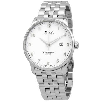 product Mido Baroncelli Automatic Chronometer White Dial Mens Watch M0376081101200 image