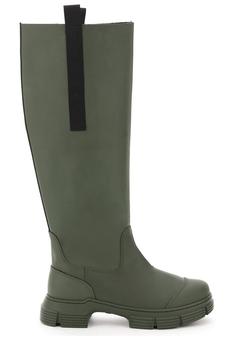 ganni鞋, Ganni | Ganni Country Slip-On Knee-High Boots商品图片 7.6折