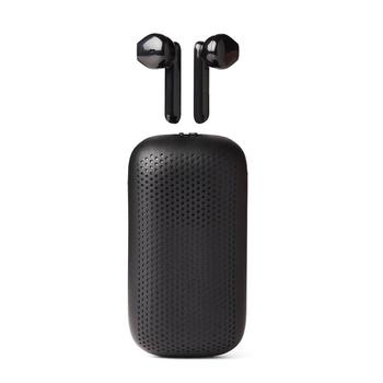 商品Lexon | Lexon Speaker + Ear Buds Duo - Black,商家The Hut,价格¥741图片