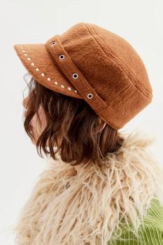 Urban Outfitters | Mila Studded Cabbie Hat商品图片,