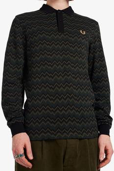 fred perry polo衣服, Fred Perry | Fred Perry M4722 - Jacquard Polo Shirt商品图片 