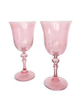 商品Estelle Colored Glass | Tinted Regal Goblets 2-Piece Set,商家Saks Fifth Avenue,价格¥756图片