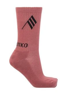 推荐The Attico Logo Intarsia Short Socks商品