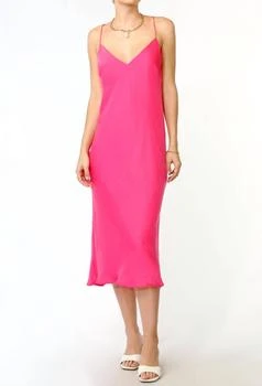 Greylin | Sandra Strappy Slip Dress In Hot Pink,商家Premium Outlets,价格¥568